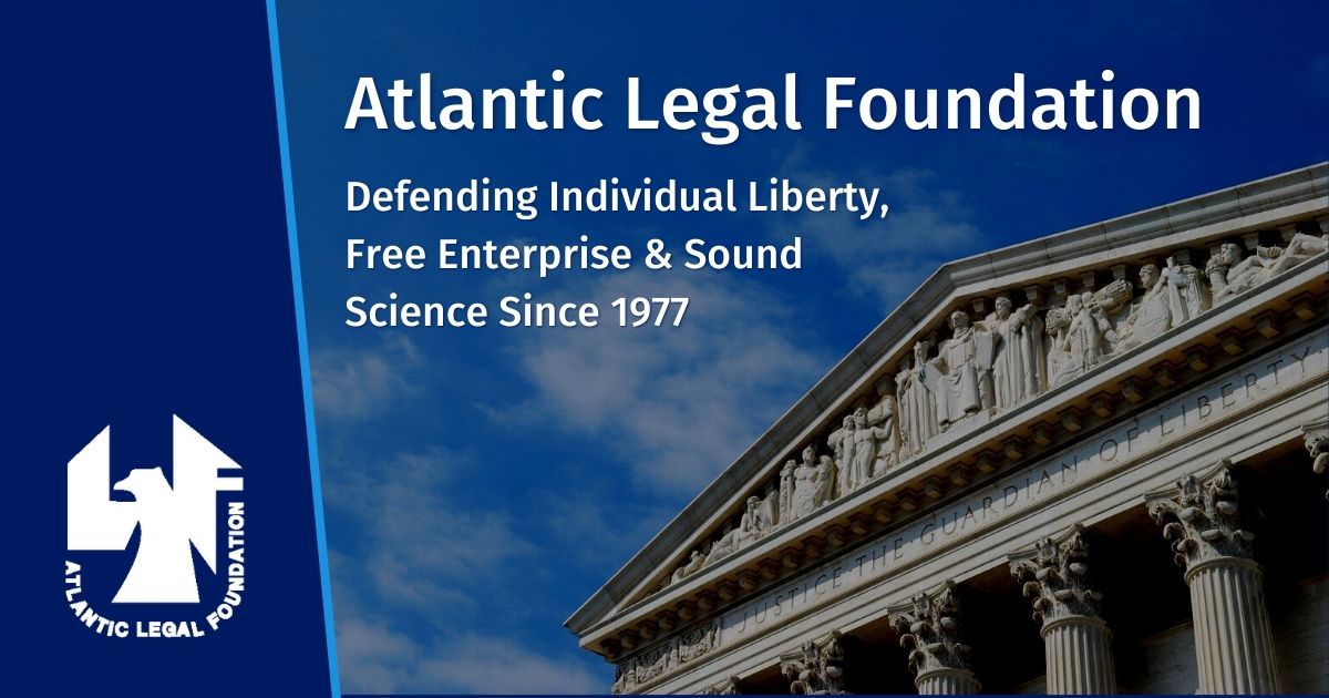 image of US Supreme Court - website graphic image for laboratory scientist graphic - graphic header image for Atlantic Legal Foundation website