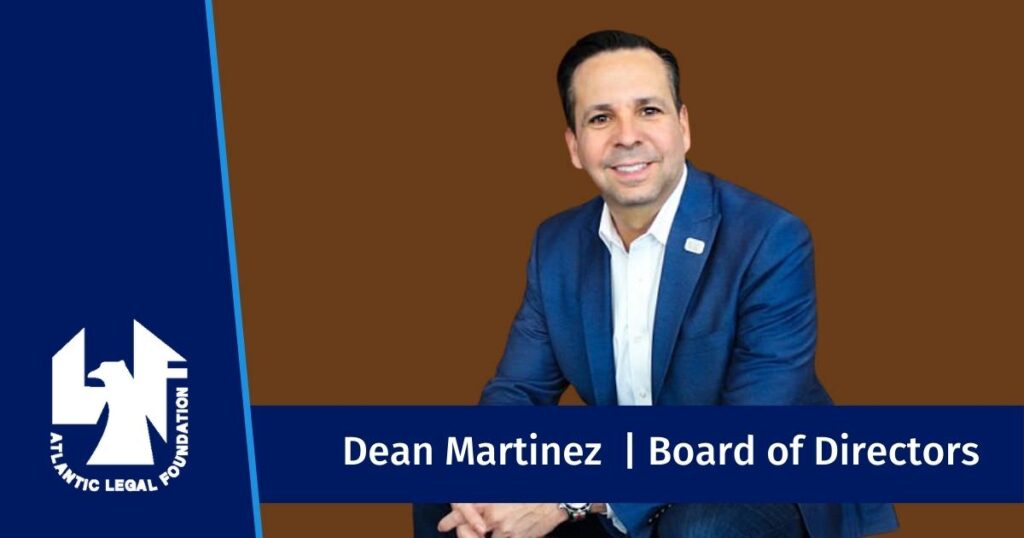 portrait of Dean Martinez, attorney and CEO of DRI, joining ALF Board of Directors