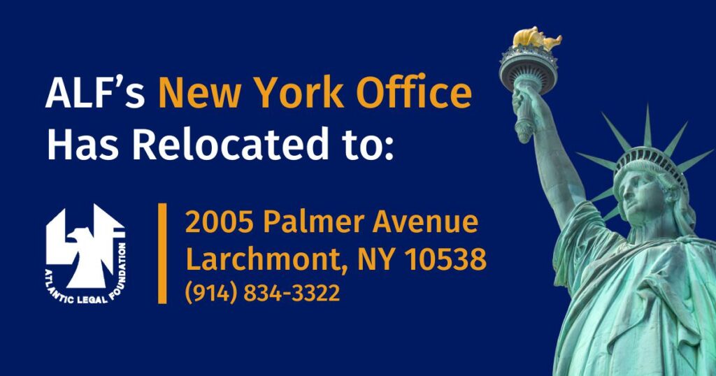 New York Office of ALF Has Moved