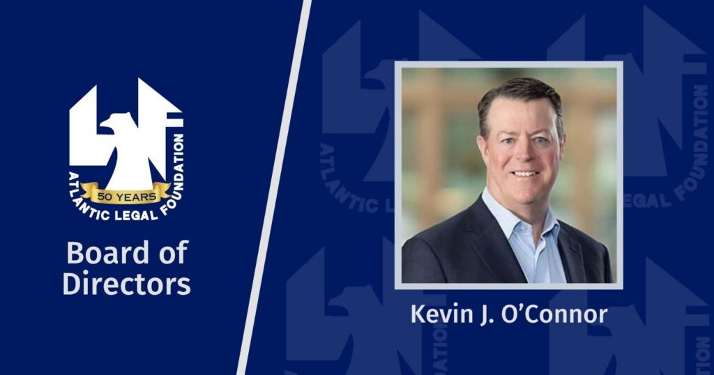 ALF Welcomes Lockheed Martin General Counsel Kevin J. O’Connor To Its Board of Directors